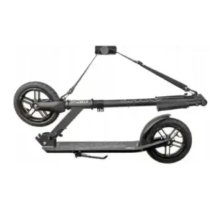 Air wheel scooter Snug Black 200mm