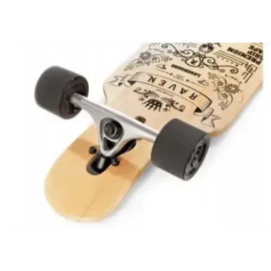 Longboard Raven Solid 70mm, ABEC9