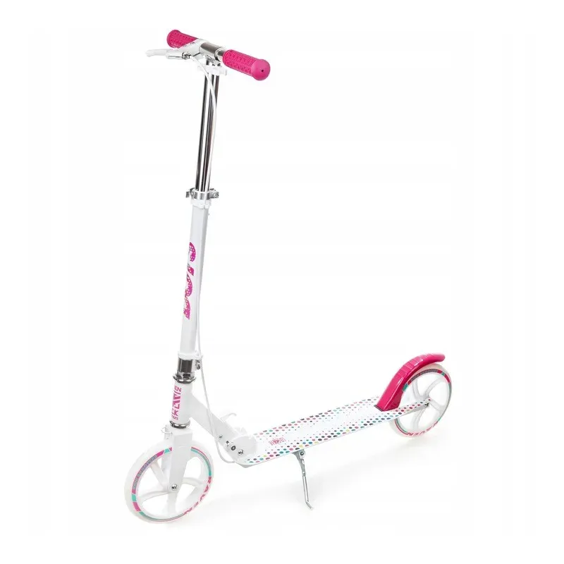 Big wheels and handbreak - Scooter Dots 200mm