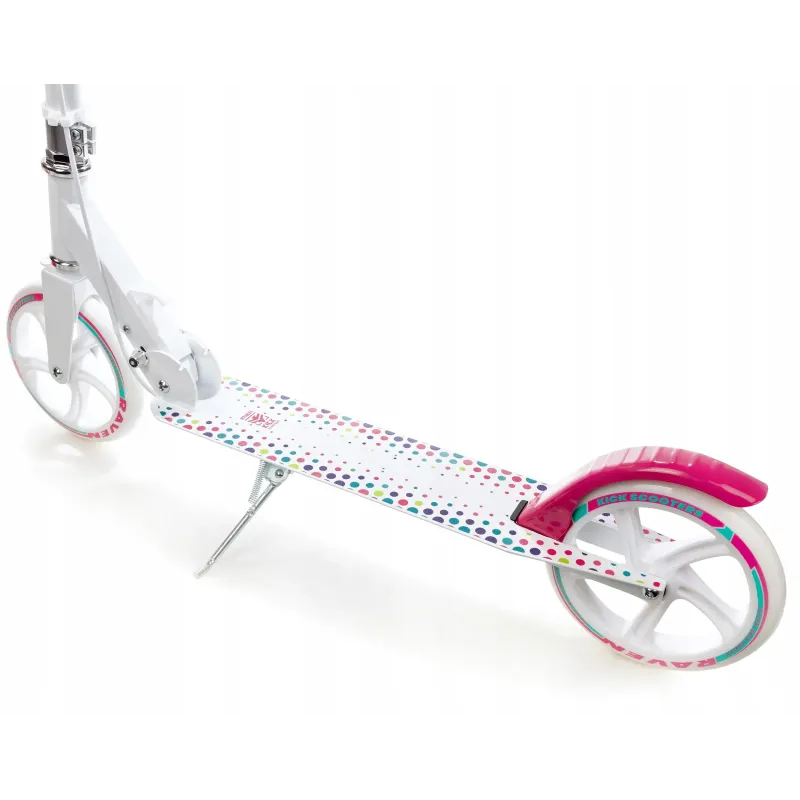 Big wheels and handbreak - Scooter Dots 200mm