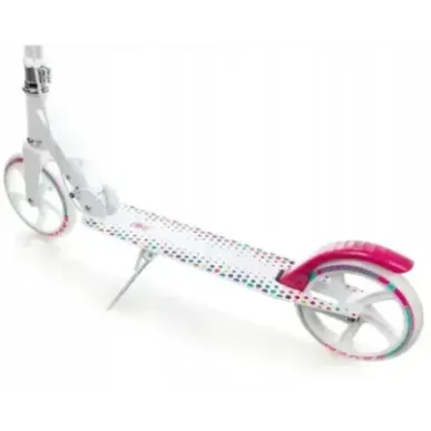Big wheels and handbreak - Scooter Dots 200mm