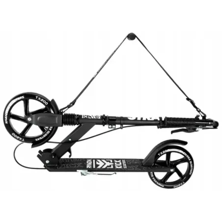 Scooter with suspension Raven Straight Pro 200mm with handbreake