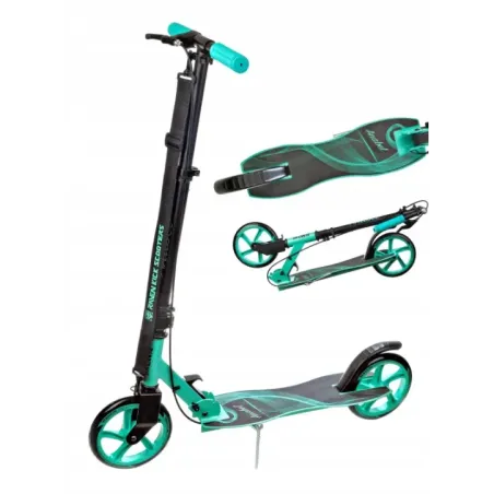 Scooter Raven Anabel 200mm handbrake Black/Mint