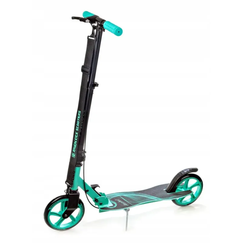 Scooter Raven Anabel 200mm handbrake Black/Mint