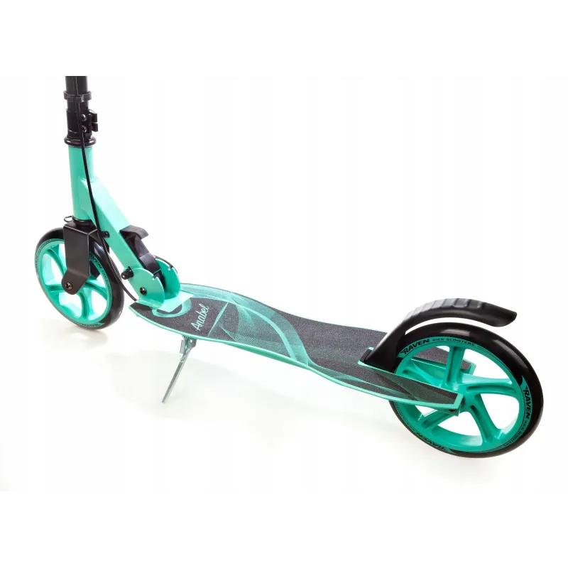 Scooter Raven Anabel 200mm handbrake Black/Mint