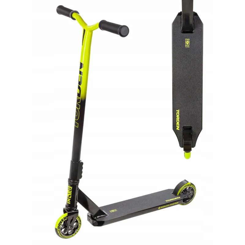 Extra strong stunt Scooter Torden 110mm Black/Lime