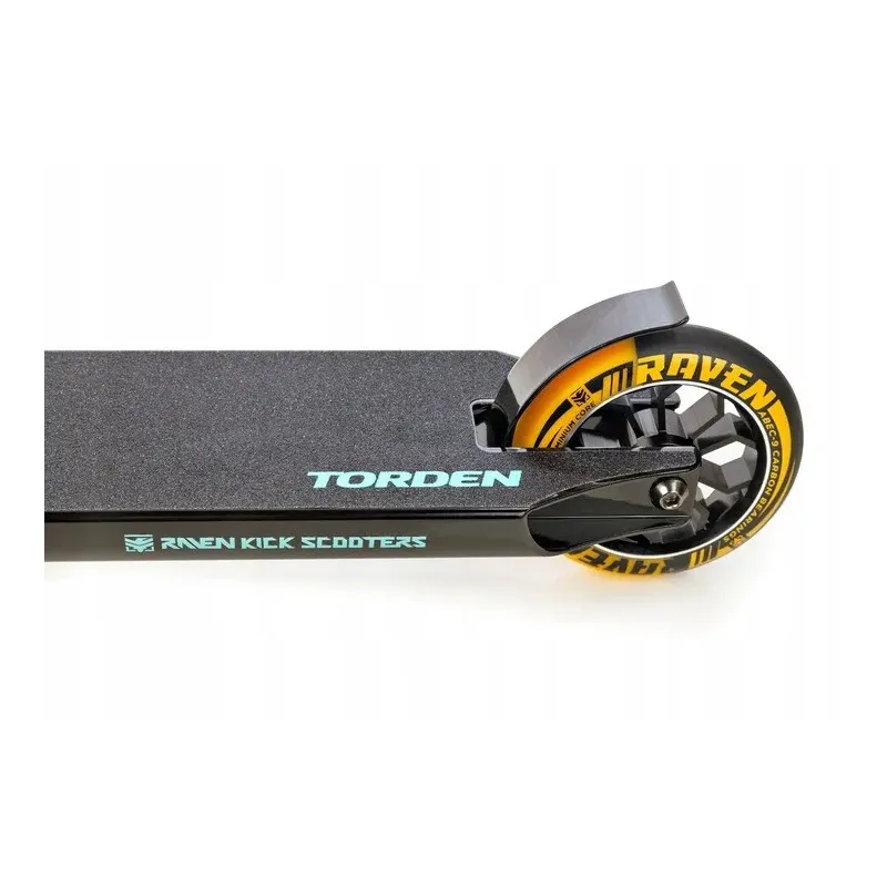 Extra strong stunt Scooter Torden orange/mint 110mm