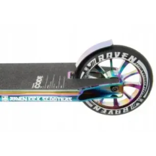 Extra strong higher stunt Scooter Raven Code Neo Chrome 120mm Extra strong higher stunt Scooter Raven Code Neo Chrome 120mm