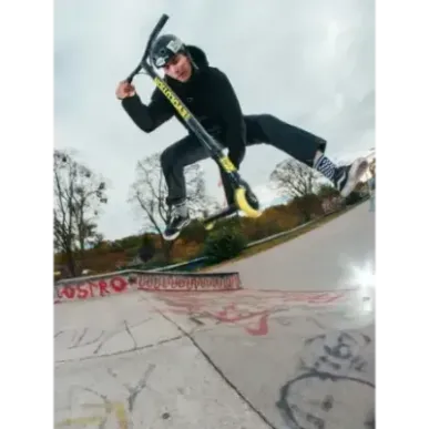 Extra strong higher stunt Scooter Raven Code Neo Chrome 120mm