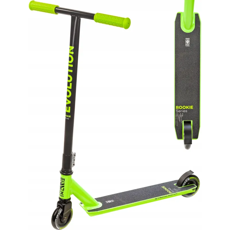 Stunt Scooter Raven Rookie Lime