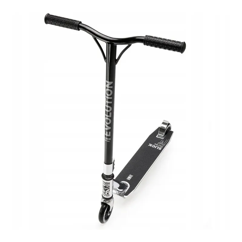 Stunt Scooter Evolution Slick Chrome
