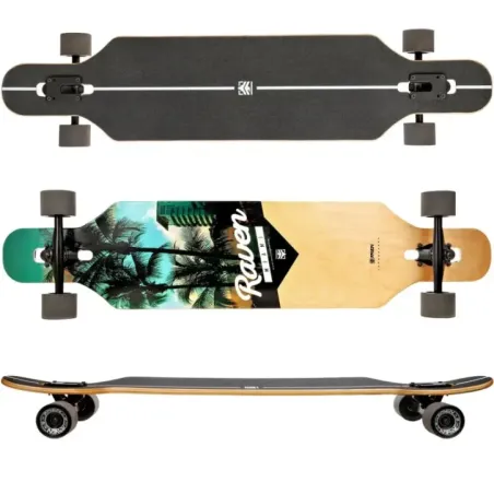Longboard Raven Miami 104cm, 70mm, ABEC9