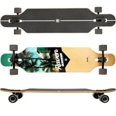 Longboard Raven Miami 104cm, 70mm, ABEC9