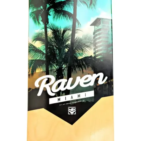 Longboard Raven Miami 104cm, 70mm, ABEC9