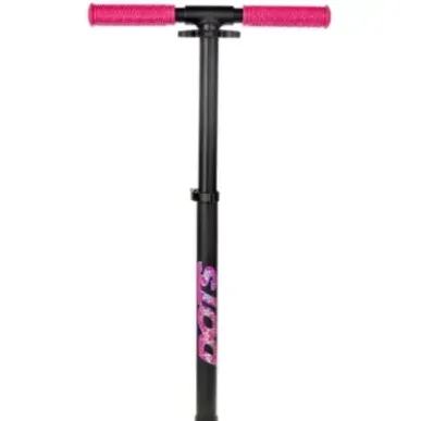 Big wheels scooter Dots 200mm Black/Pink