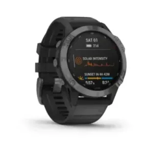 fenix 6 Pro Solar,Slate Gray with Black band,GPS,EMEA