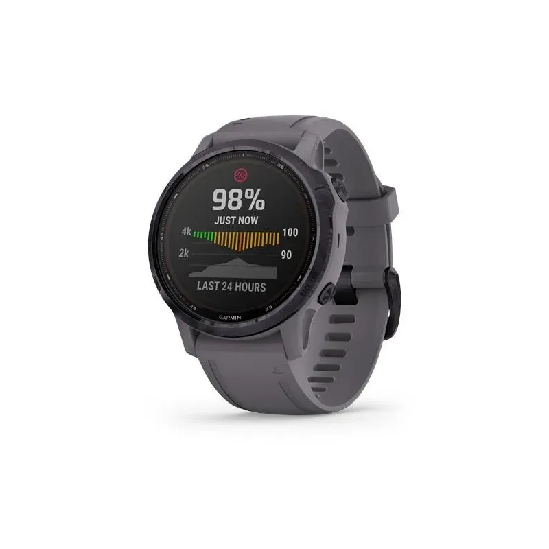 fenix 6S Pro Solar, Amethyst w/Shale Band,GPS Watch,EMEA