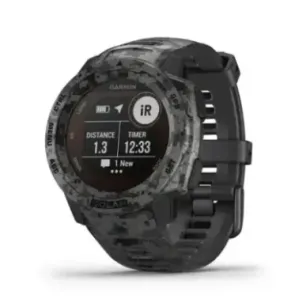Instinct Solar, Camo Edition, GPS Watch, Graphite Camo, WW
