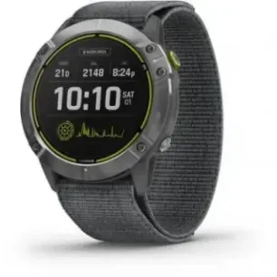 Enduro,Silver w/Gray Body,Gray Sport Loop Band,GPS,WW