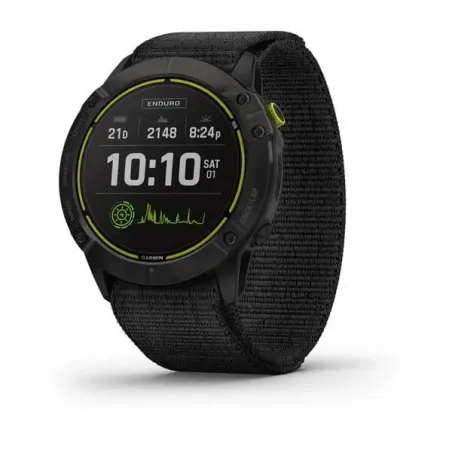 Enduro,Black DLC w/Black Sport Loop Band,GPS Watch,WW