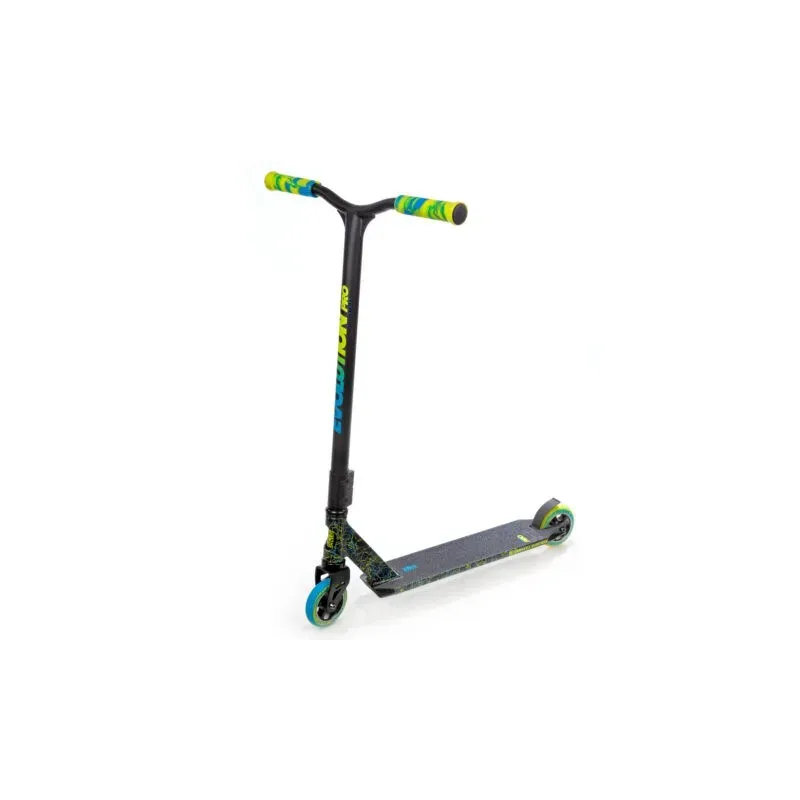 Stunt Scooter Raven Evolution Pro Blue/Lime 110mm
