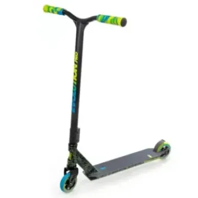 Stunt Scooter Raven Evolution Pro Blue/Lime 110mm