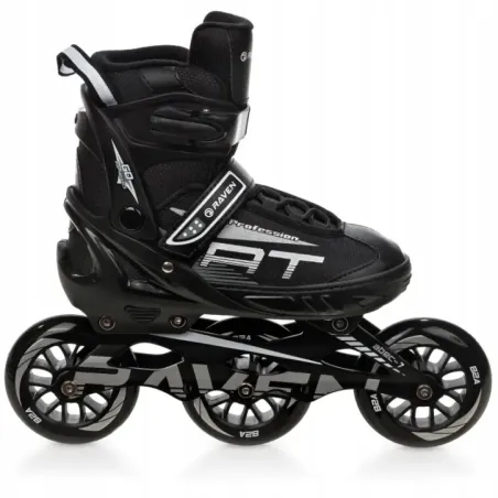 3-Wheel Skates Raven Profession BIG WHEELS Black 35-39 - 100mm (M)