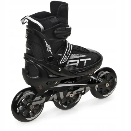 3-Wheel Skates Raven Profession BIG WHEELS Black 35-39 - 100mm (M)