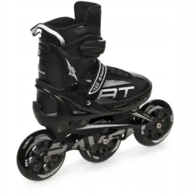 3-Wheel Skates Raven Profession BIG WHEELS Black 35-39 - 100mm (M)