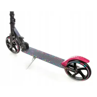 Kick Scooter with handbreak Raven Dots Black 200mm