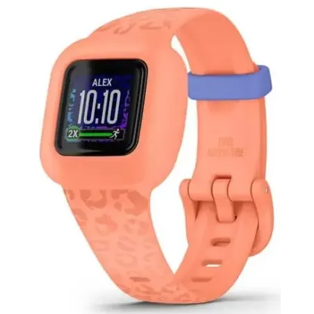 vivofit jr3, WW, Peach Leopard