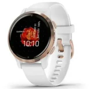 Venu 2S, GPS, Wi-Fi, Rose Gold + White, WW