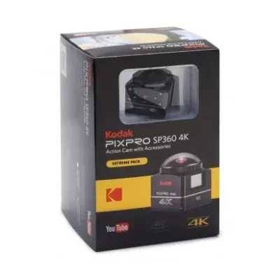 Kodak SP360 4k Extrem Kit Black