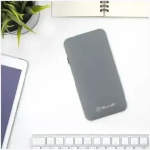 Tellur Power Bank QC 3.0 Fast Charge, 5000mAh, 3in1 gray
