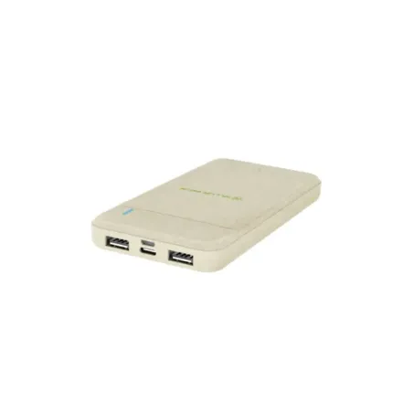 Tellur PD103 Green Power Bank 10000mAh, 2xQC3.0 + PD 18W cream