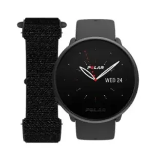 POLAR IGNITE 2 Black/Pearl W/ Black Hoop&Loop band