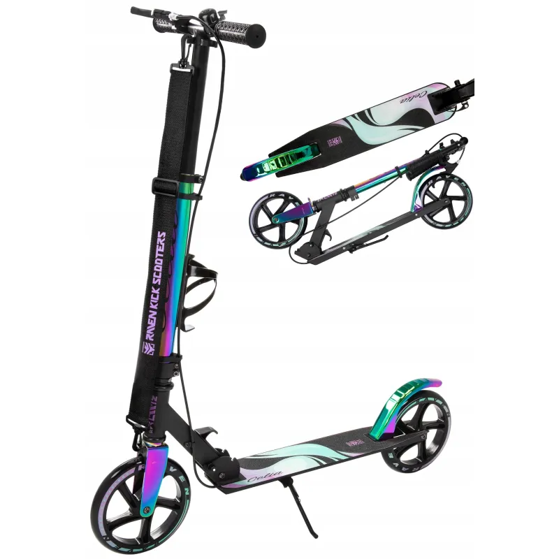 Scooter Raven Celia Black 200mm handbrake