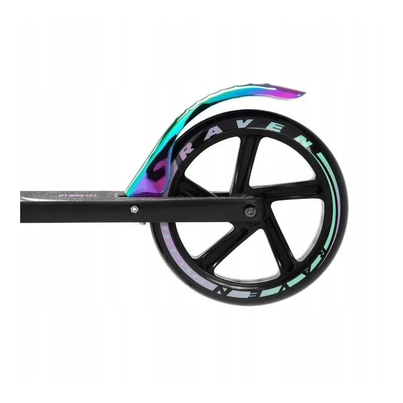 Scooter Raven Celia Black 200mm handbrake