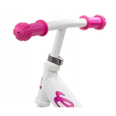 Ultralightweight Balance Bike Croxer Cadea White/Pink