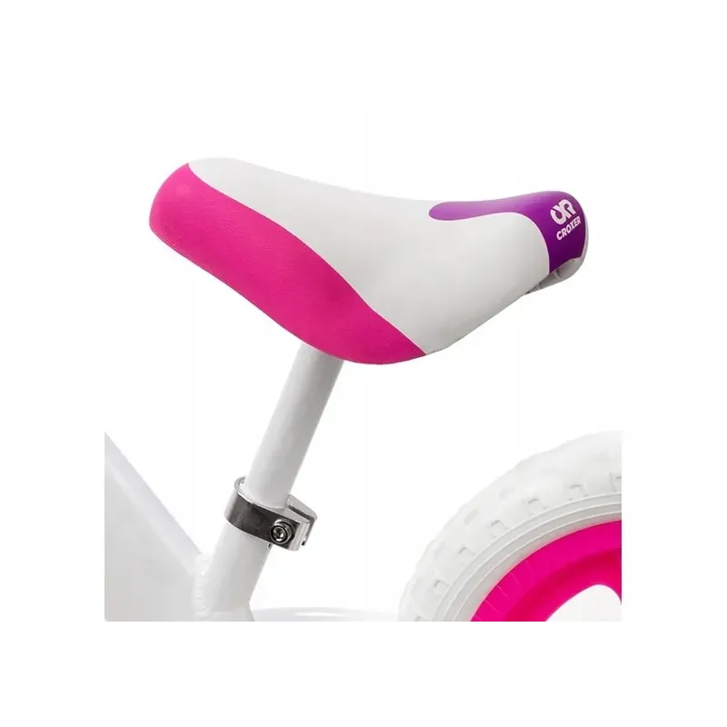 Ultralightweight Balance Bike Croxer Cadea White/Pink