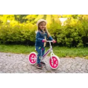 Ultralightweight Balance Bike Croxer Cadea White/Pink