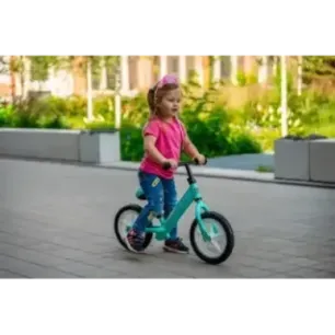 Ultralightweight Balance Bike Croxer Cadea Black/Mint