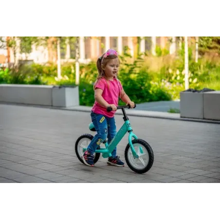 Ultralightweight Balance Bike Croxer Cadea Black/Mint