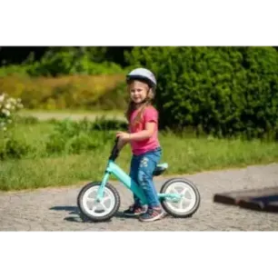 Ultralightweight Balance Bike Croxer Cadea Black/Mint