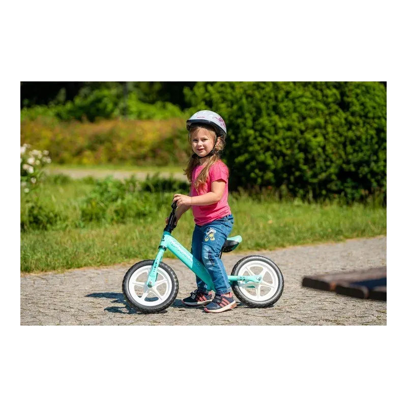 Ultralightweight Balance Bike Croxer Cadea Black/Mint