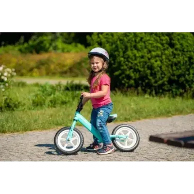 Ultralightweight Balance Bike Croxer Cadea Black/Mint