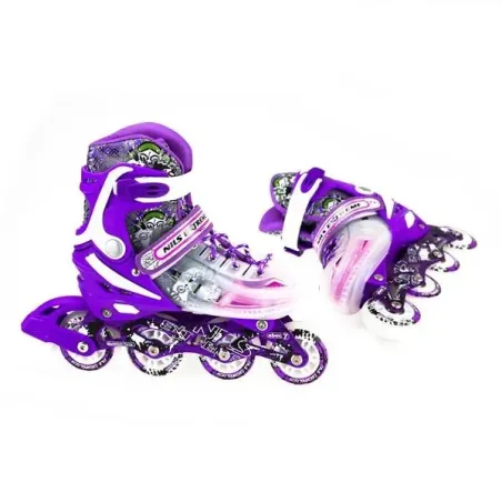 NJ1812 A PURPLE SIZE S IN-LINE SKATES NILS EXTREME