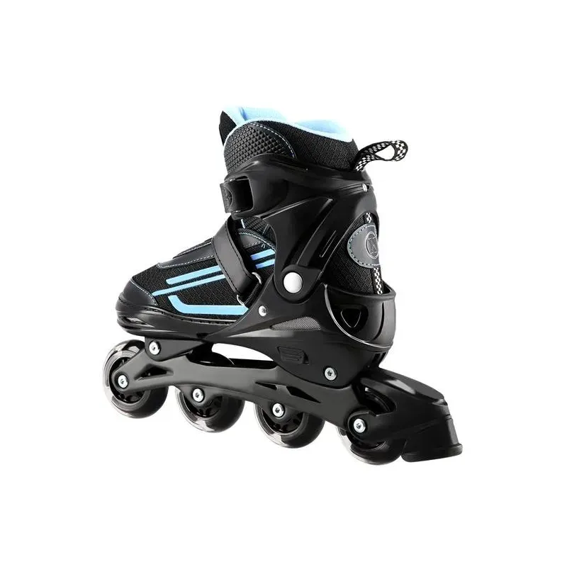 NJ19803A LED BLUE SIZE. S(31-34) IN-LINE SKATES NILS EXTREME