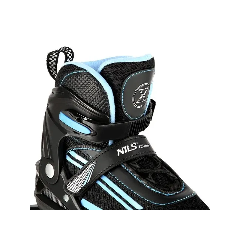NJ19803A LED BLUE SIZE. M(35-38) IN-LINE SKATES NILS EXTREME