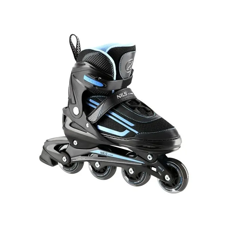 NJ19803A LED BLUE SIZE. L(39-42) IN-LINE SKATES NILS EXTREME